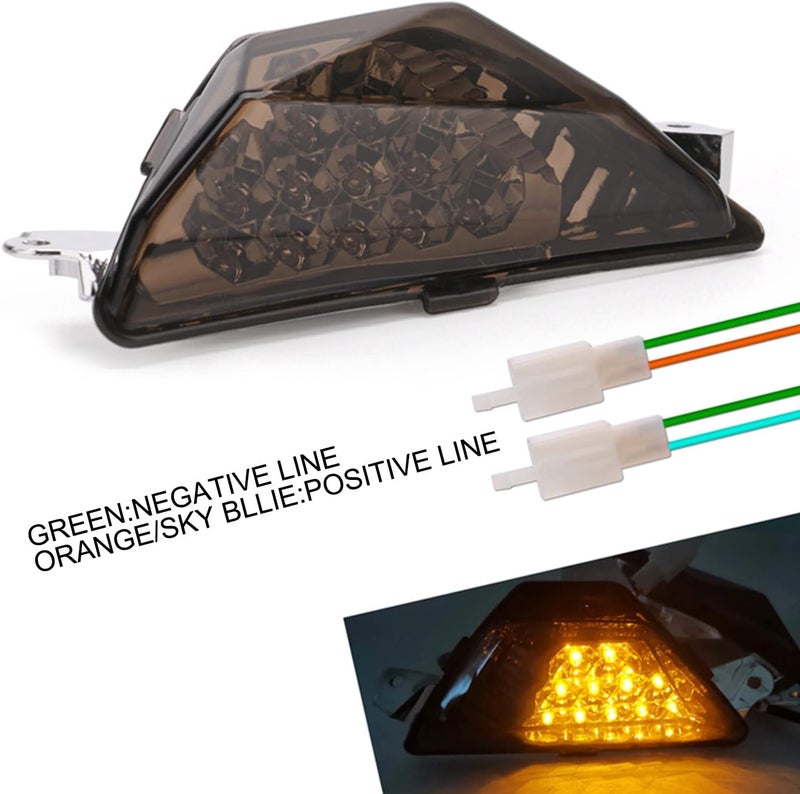 Topteng Motorcycle Front LED Turn Signal Light Lamp for Kawasaki Ninja Series - Image 3