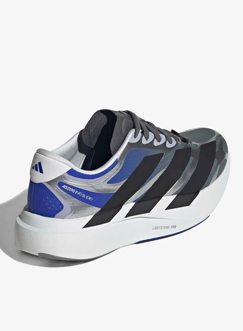 Adidas GREFIV/CBLACK/LUCBLU Adizero Evo Sl Exo for Men | Best Price UAE