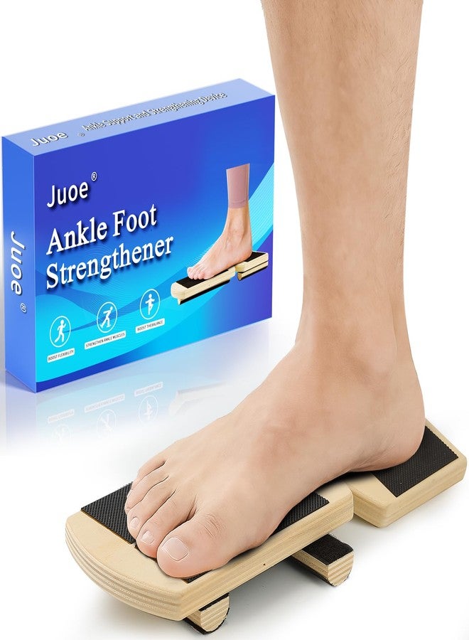 Juoe Ankle Foot Strengthener Trainer for Sprained Ankle,Balance Board,Stability Exercises,Physical Therapy,Plantar Fasciitis Relief,Posture Corrector,Balance Training,Anti Slip Wobble Board - Image 1