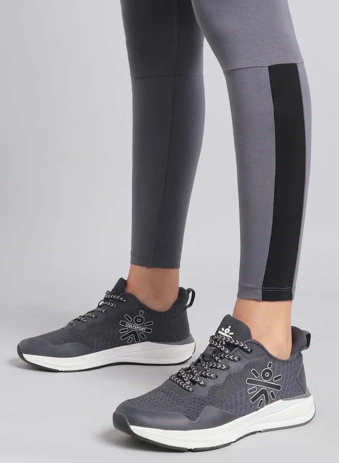Cult  Women Grey Step Up Cotton Leggings for Women | Best Price UAE