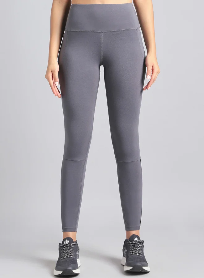 Cult  Women Grey Step Up Cotton Leggings for Women | Best Price UAE