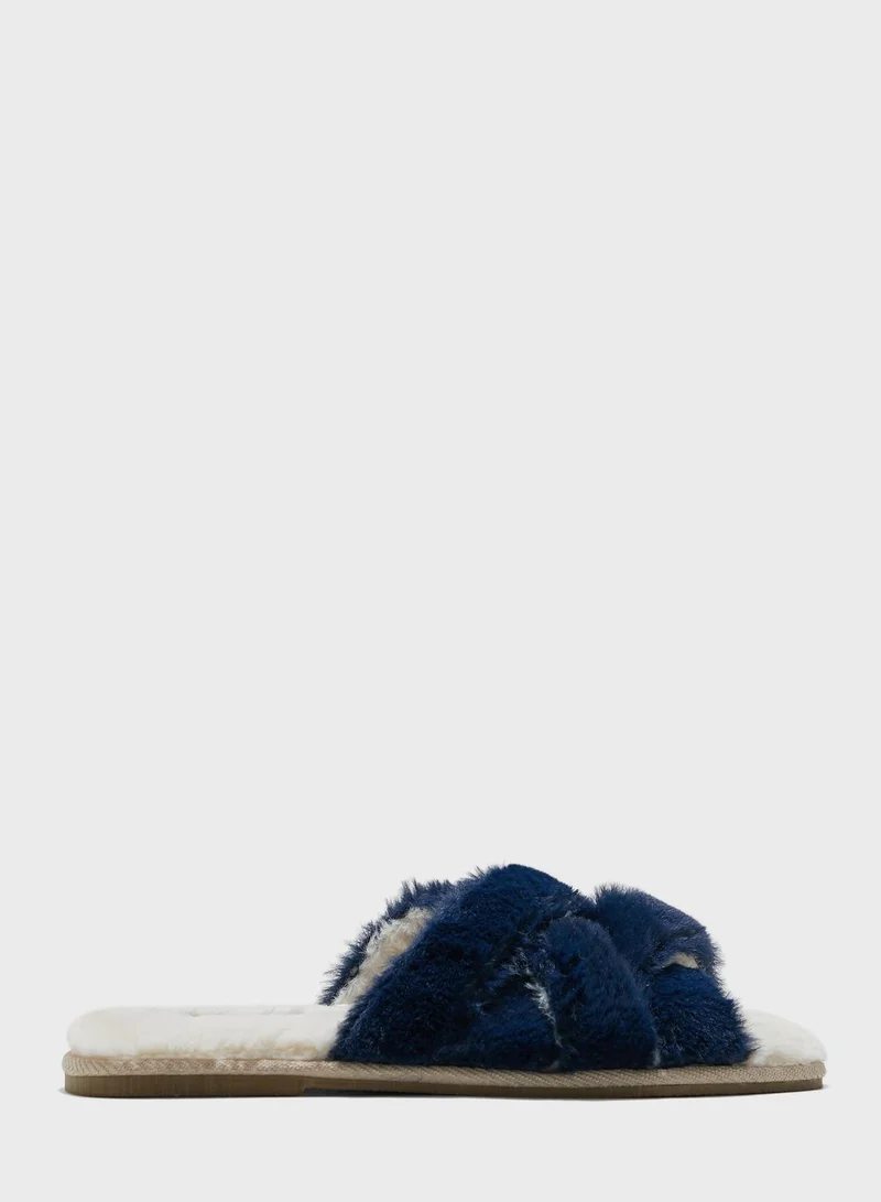 VERO MODA Luise Cross Strap Slipper