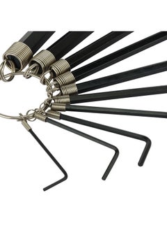 Stanley 10-Piece Anti-Corrosion Hex Keys On Ring Set Black  2 x 9 x 22 cm STMT69213-8  - Image 4