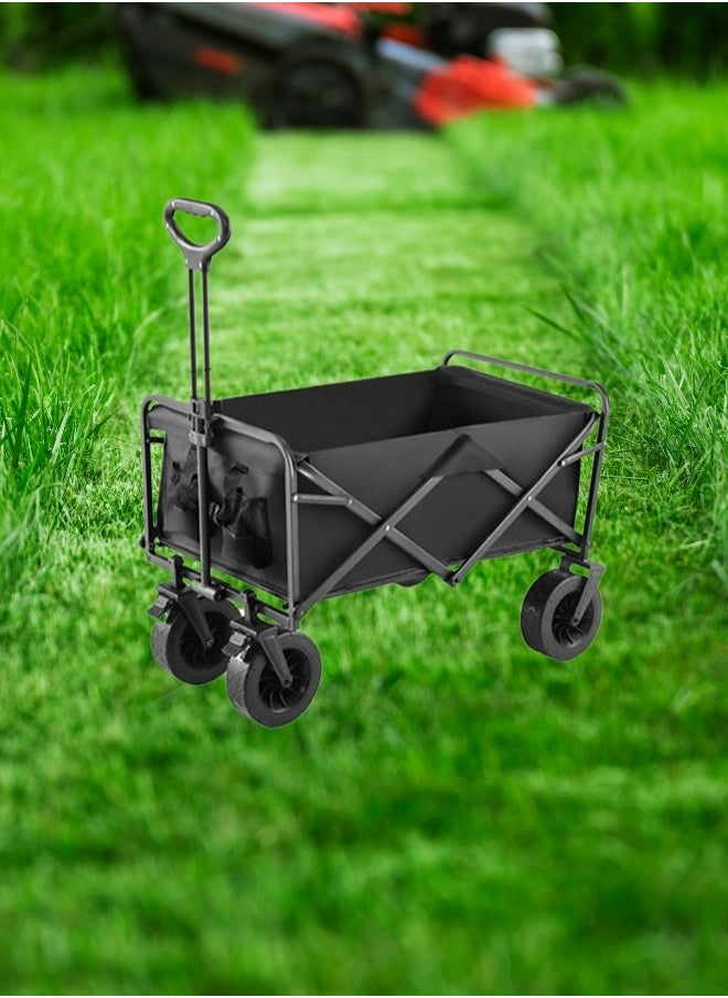 HaveDream Large Capacity Outdoor Camping Folding Trolley (Black)  - Image 4