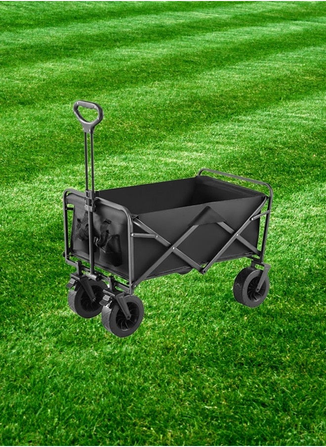 HaveDream Large Capacity Outdoor Camping Folding Trolley (Black)  - Image 5