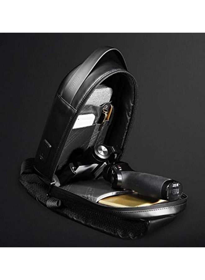 BANGE 5.8 Ltrs (31 Cms) Small Size Standard Backpack (Bg-7213-Bl_Black), 5.8 Litre - Image 5