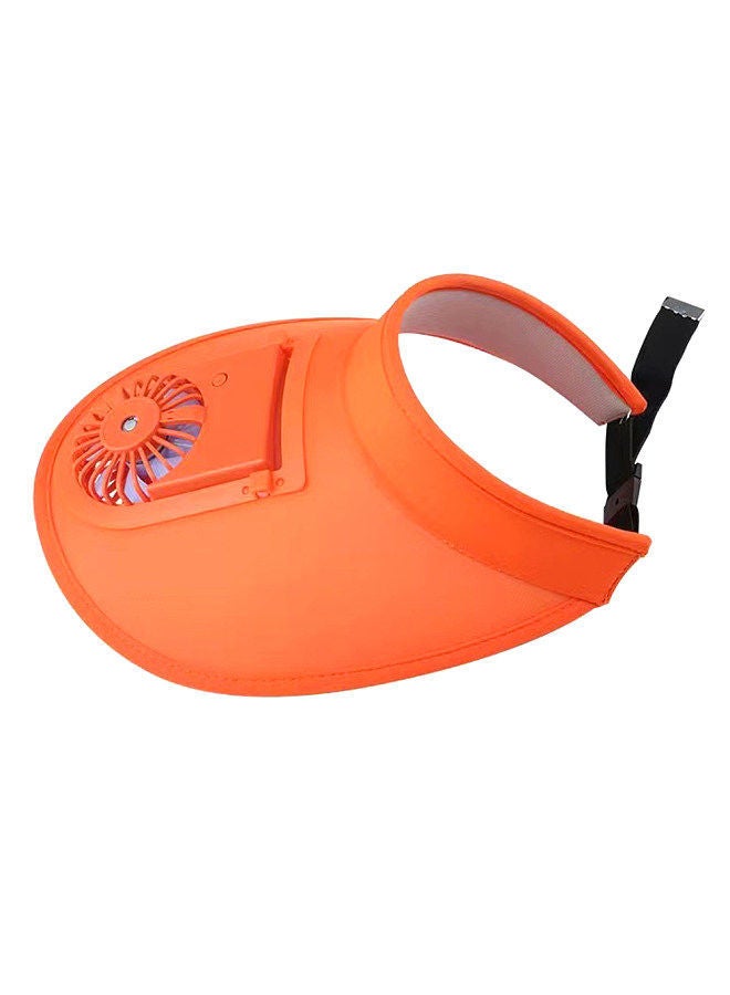 Generic Summer Sport Outdoor Fan Sun Hat Cap Cool for Cycling  - Image 1