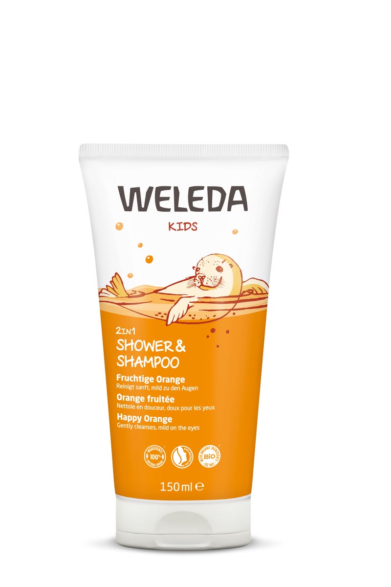 Kids 2In1 Shamp&Body Wash Hppy Orange