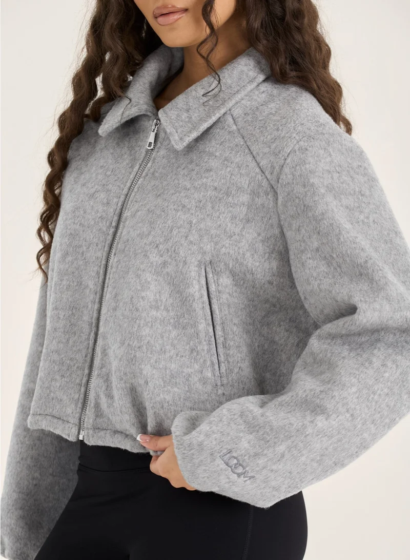 LOOM ARCHIVES Wool Blend Soft Shell Jacket