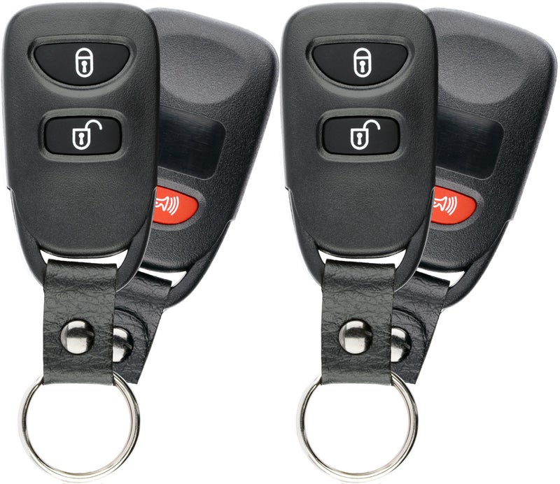 KeylessOption Keyless Entry Remote Control Car Key Fob Alarm for Hyundai Accent 2014-2017 TQ8-RKE-4F14 (Pack of 2) - Image 2
