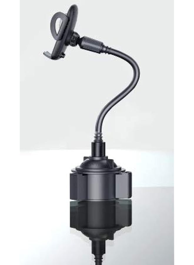 يسيدو حامل هاتف محمول على فتحة تهوية السيارة C112 (عرض: 50-90 مم، أسود) - Image 1