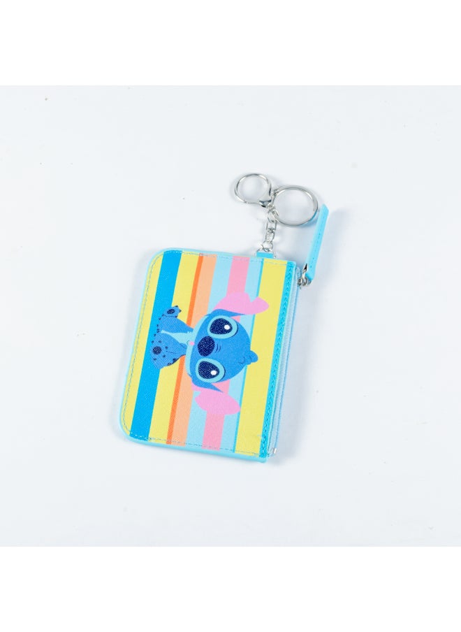Generic Stitch Wallet with a Pocket for Card and Zipped Pocket for Money  - Image 1