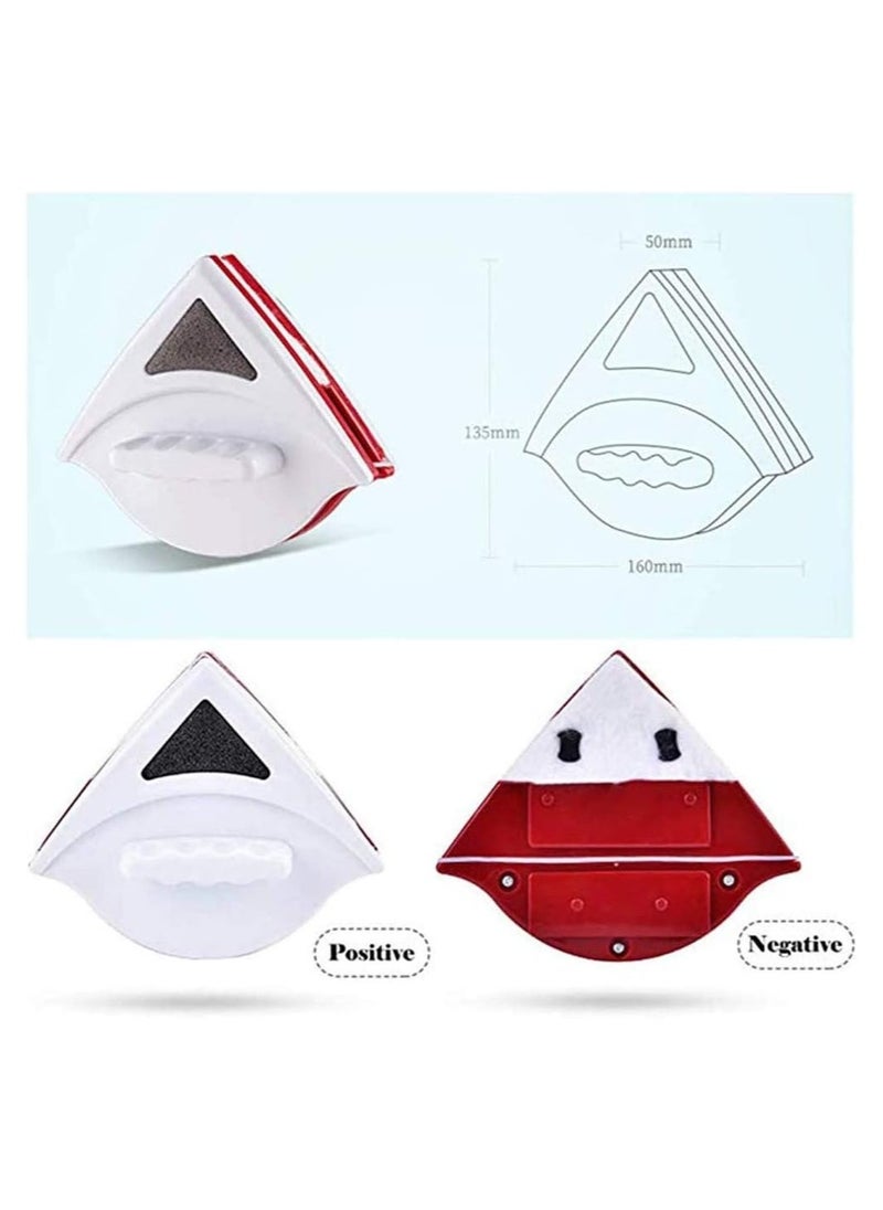 ELTRAZONE ELTERAZONE Double-side Magnetic Glass Wiper Window Cleaner Magnetic Glass Cleaning Tool Brush for Double Glazed Window Thickness 0.5"-1" (15-24mm) - Image 4