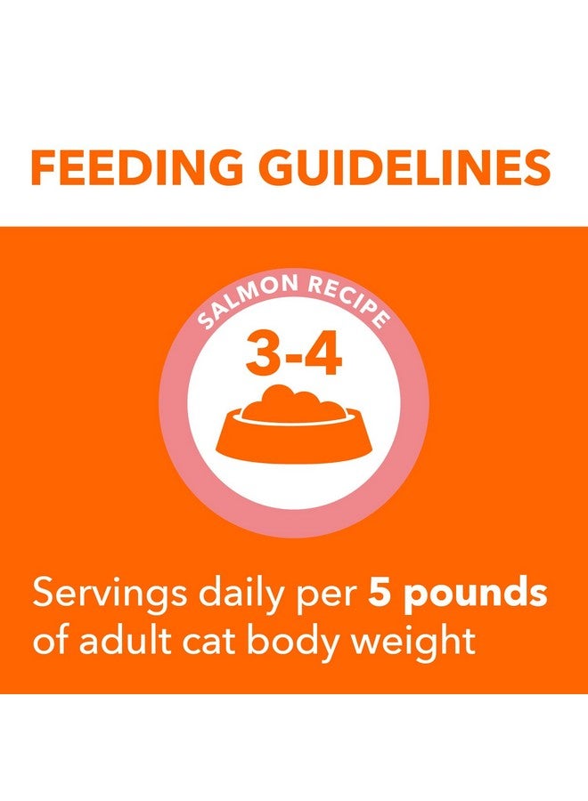 IAMS Perfect Portions Healthy Adult Grain Free Wet Cat Food Paté, Salmon Recipe, 2.6 oz. Easy Peel Twin-Pack Trays (24 Count, 48 Servings) - Image 5