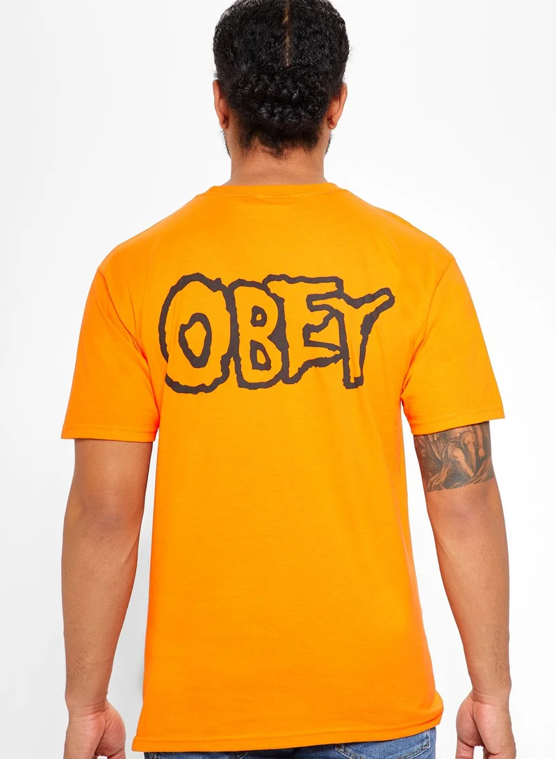 OBEY Misfits Fiend Skulls T-Shirt