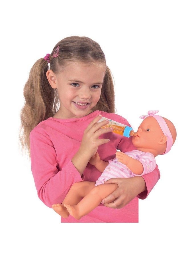 Kaydora Baby Doll Bottle Accessories - 6 Pcs Feeding Bottle Toys, Magic Disappearing Milk & Juice, Pretend Play Set with Pacifiers Kids Gift Yellow - Image 5