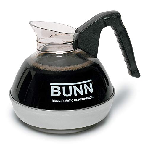 BUNN 12 Cup Easy Pour Commercial Decanter with Handle (3 Pack), Black - Image 2
