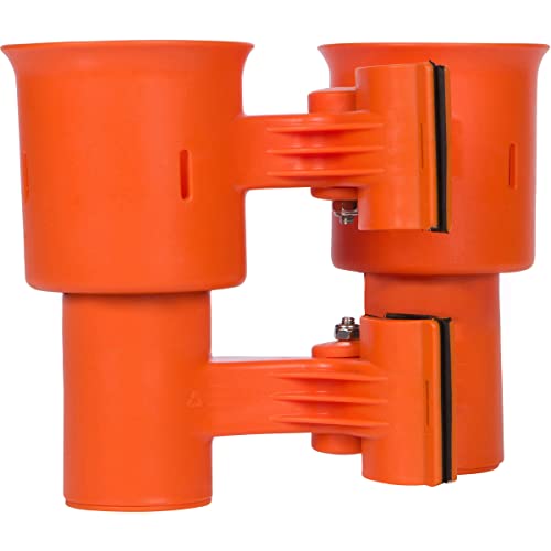 ROBOCUP, Orange, Updated Version, Best Cup Holder for Drinks, Fishing Rod/Pole, Boat, Beach Chair/Golf Cart/Wheelchair/Walker - Image 4