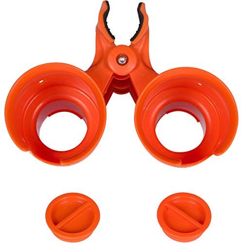 ROBOCUP, Orange, Updated Version, Best Cup Holder for Drinks, Fishing Rod/Pole, Boat, Beach Chair/Golf Cart/Wheelchair/Walker - Image 3