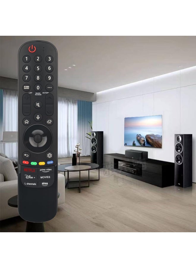 البيت البعيد جهاز تحكم صوتي بديل MR24GA مناسب لطرازات تلفزيونات MR22GN وMR22GA الذكية OLED QNED Nano - Image 4