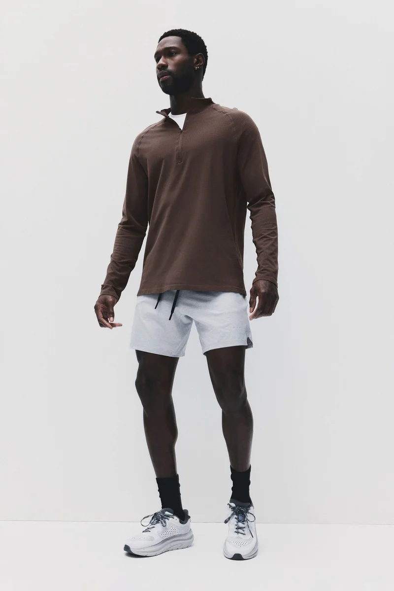 H&M Muscle Fit Zip top sports top with DryMove™