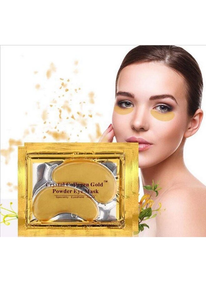 VeniCare - Anti Aging Crystal 24K Gold Powder Gel Collagen Eye Masks Sheet Patch (20 Pairs) - Image 1