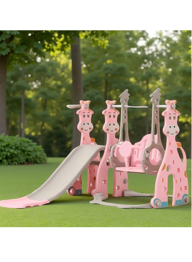 Toddler Slide for Kids Age 2 3 4 5 6 7 8 9，Baby Slide and Swing for Kids Outdoor Indoor 3-10 Year Old，Home Toy Game for Boys and Girls(A3)  - Image 4