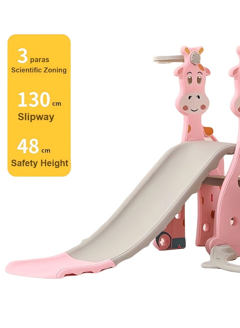Toddler Slide for Kids Age 2 3 4 5 6 7 8 9，Baby Slide and Swing for Kids Outdoor Indoor 3-10 Year Old，Home Toy Game for Boys and Girls(A3)  - Image 5