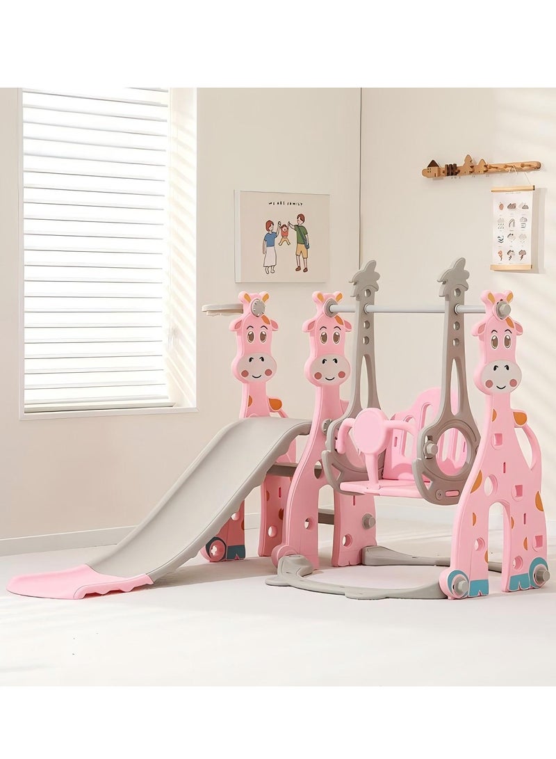 Toddler Slide for Kids Age 2 3 4 5 6 7 8 9，Baby Slide and Swing for Kids Outdoor Indoor 3-10 Year Old，Home Toy Game for Boys and Girls(A3)  - Image 2