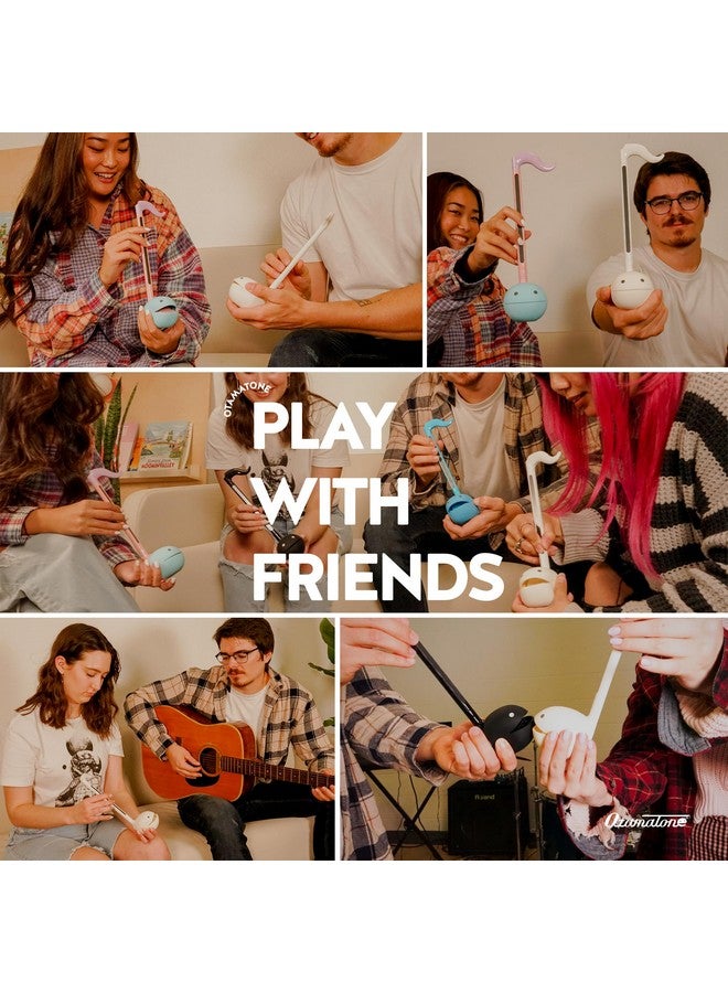 Otamatone أوتاماتون آلة موسيقية إلكترونية يابانية محمولة من استوديو مايو دينكي، فائزة بجوائز، هدية تعليمية ممتعة للأطفال والمراهقين والبالغين - أسود - Image 3