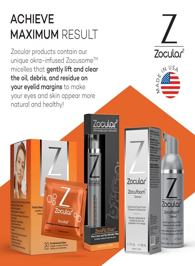 Zocular Zocufill Elixir Eye Gel and Face Serum - Eye Bags Treatment for Women and Men - Reduce the Appearance of Dark Circles, Puffy Eyes, Fine Lines and Wrinkles - Image 5