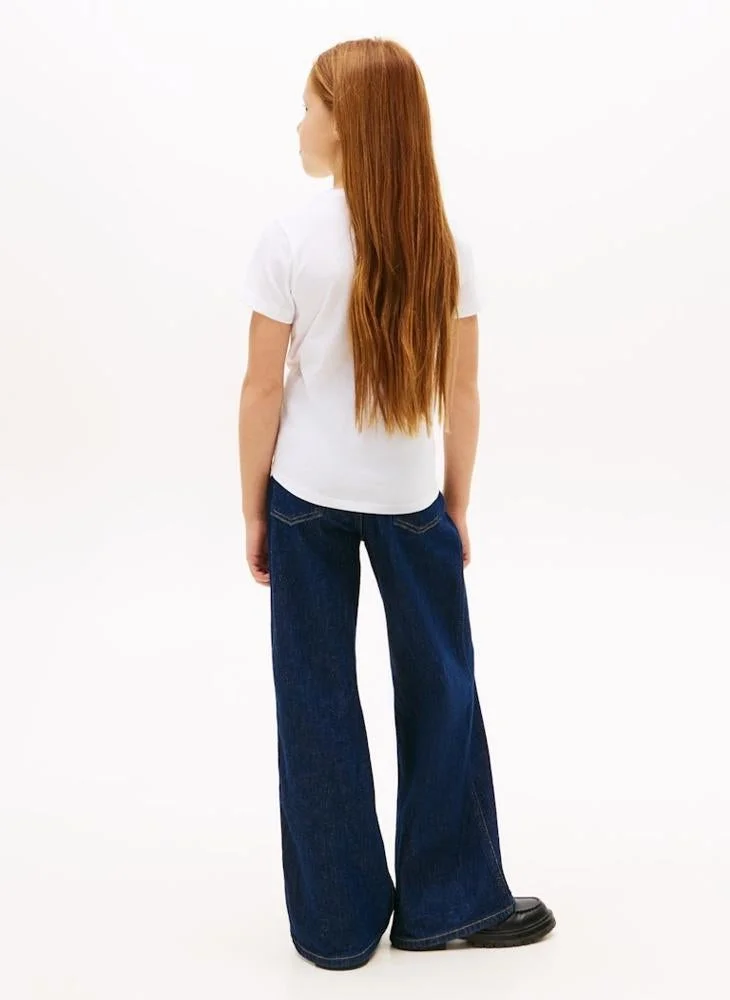 TOMMY HILFIGER Kids Foil Crew Neck T-Shirt