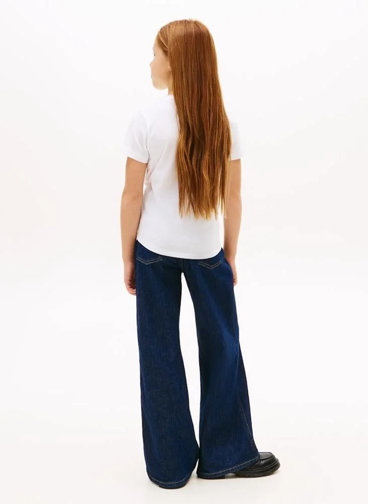 TOMMY HILFIGER Kids Foil Crew Neck T-Shirt