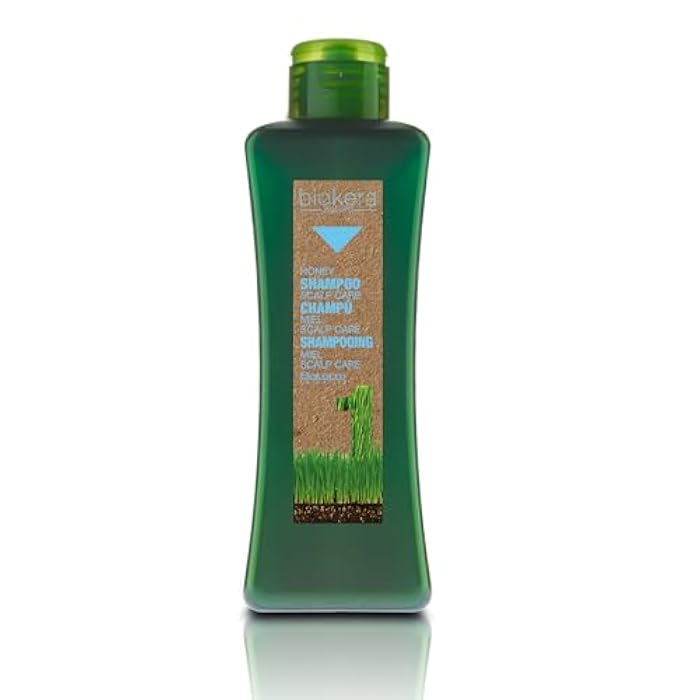 SALERM - Sensitive Scalp Shampoo - Biokera Natura Honey Scalp Care Shampoo - 300 ml - Helps Cleanse the Scalp of Sebum and Flakes - Supports Healthy Hair - Helps Maintain Scalp Health - Image 1