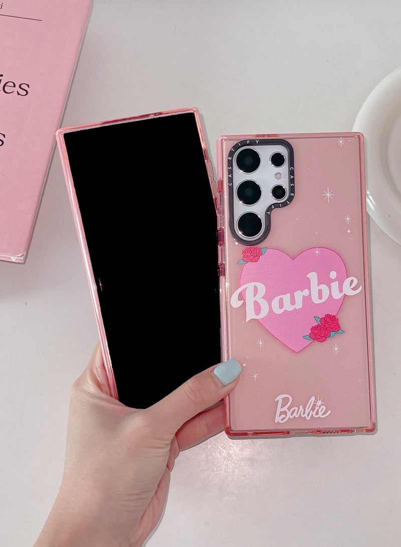 Casetify Samsung Galaxy S24 Ultra 'Barbie Pink Charm' Case - Image 3