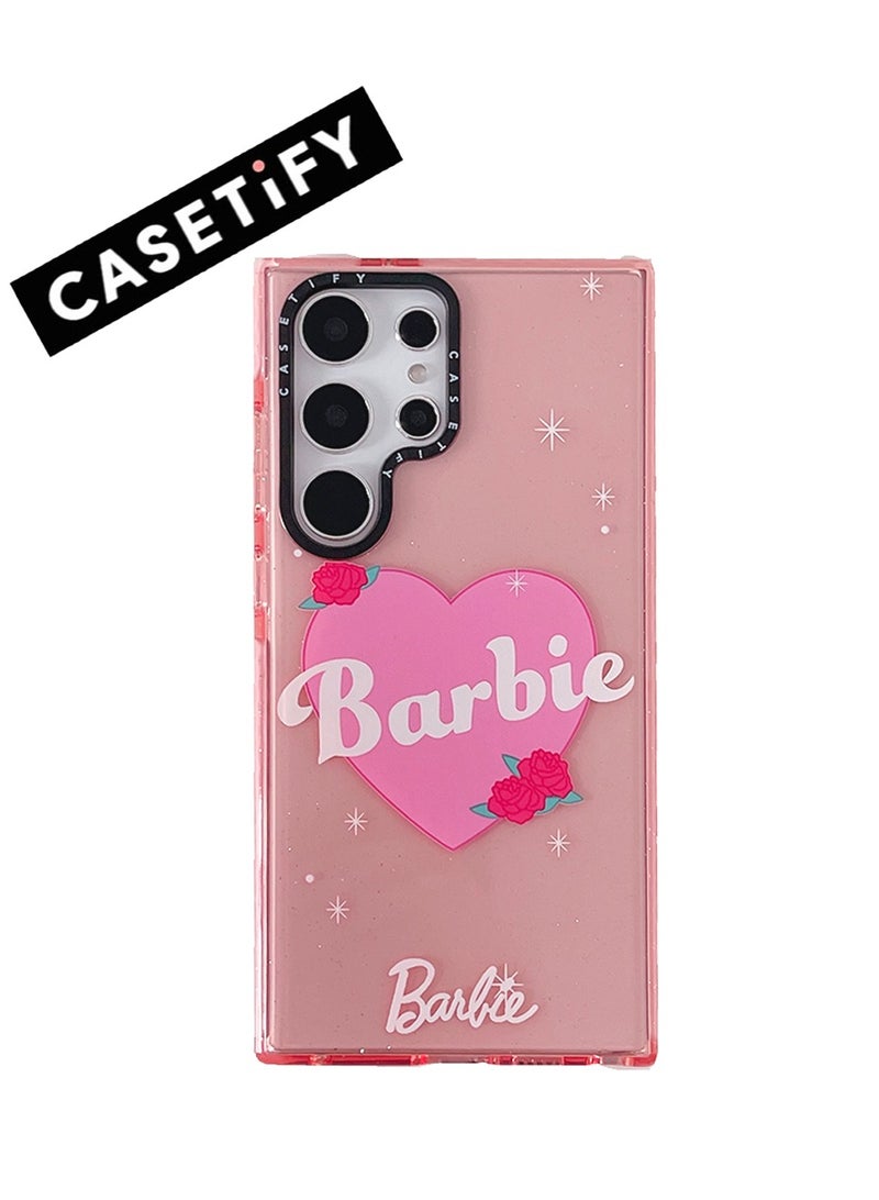 Casetify Samsung Galaxy S24 Ultra 'Barbie Pink Charm' Case - Image 1