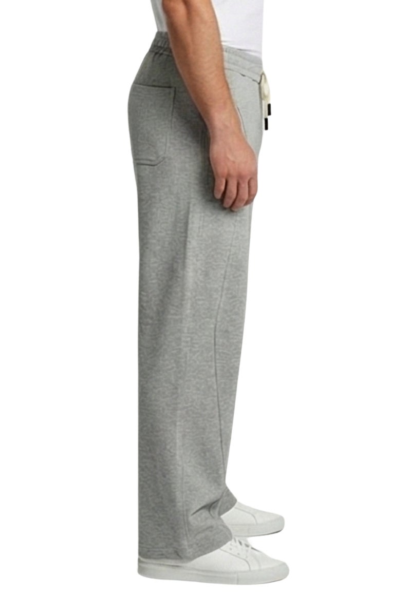 وايت رابيت بنطلون رياضي رجالي كاجوال واسع الساق – برباط خصر قابل للتعديل - Image 3