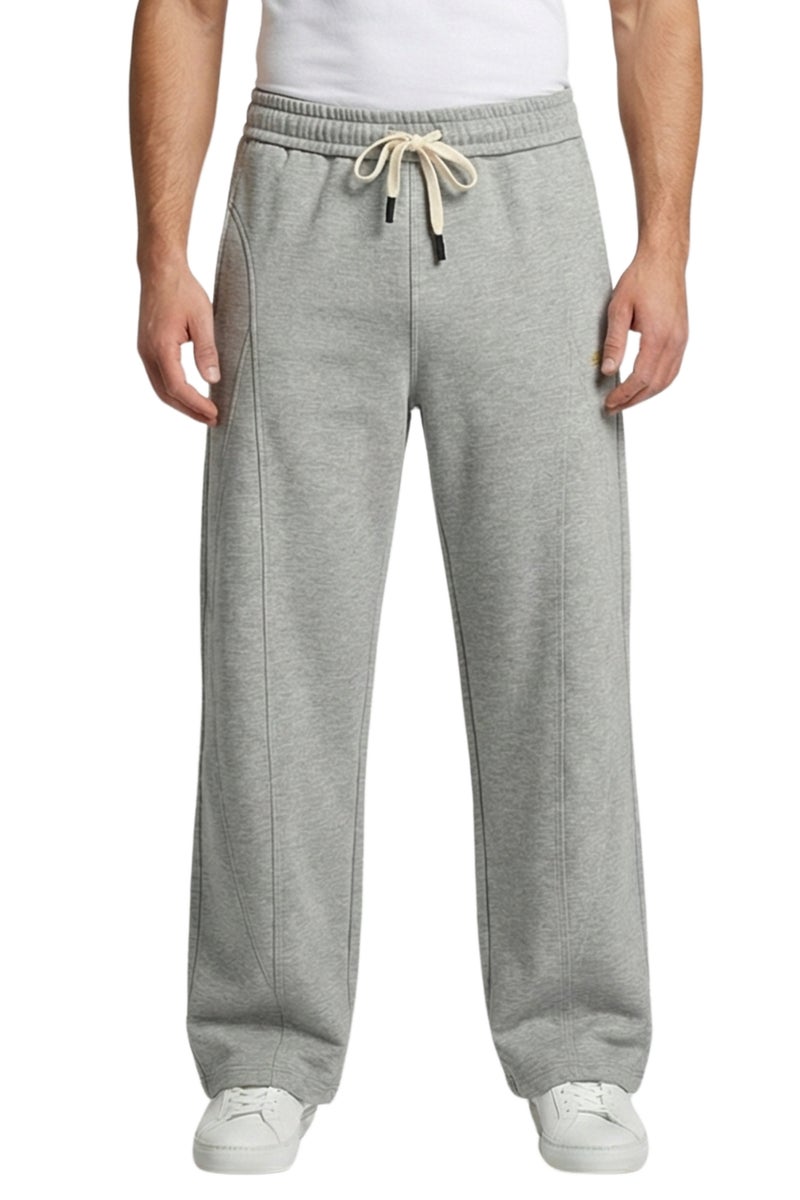 وايت رابيت بنطلون رياضي رجالي كاجوال واسع الساق – برباط خصر قابل للتعديل - Image 1