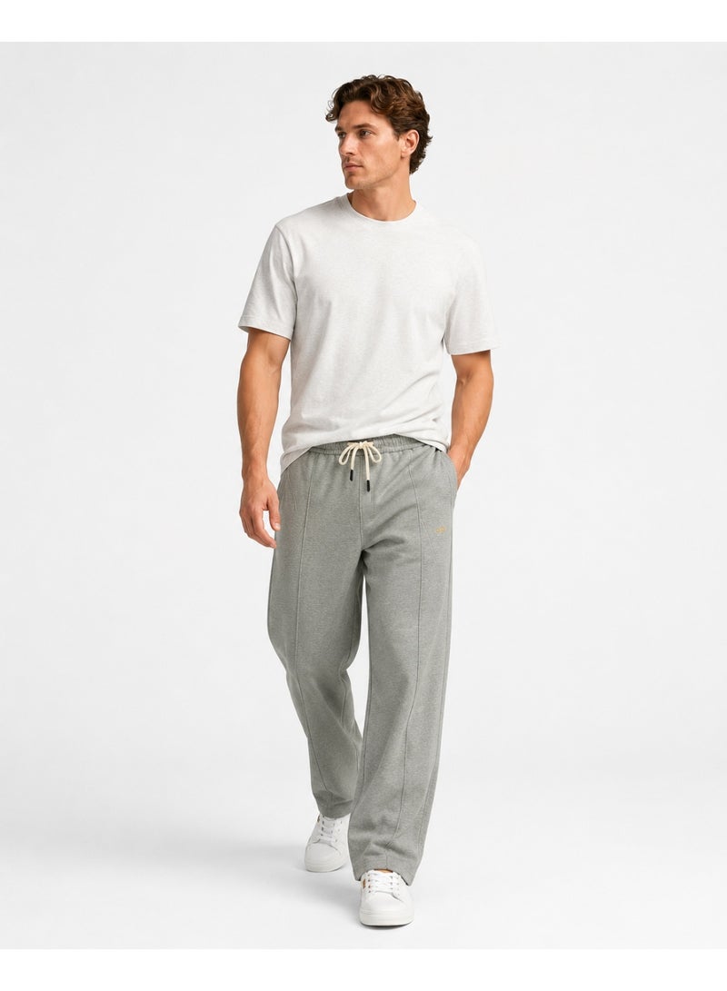 WHITE RABBIT Men’s Casual Wide Leg Jogger Pants – Adjustable Drawstring - Image 5