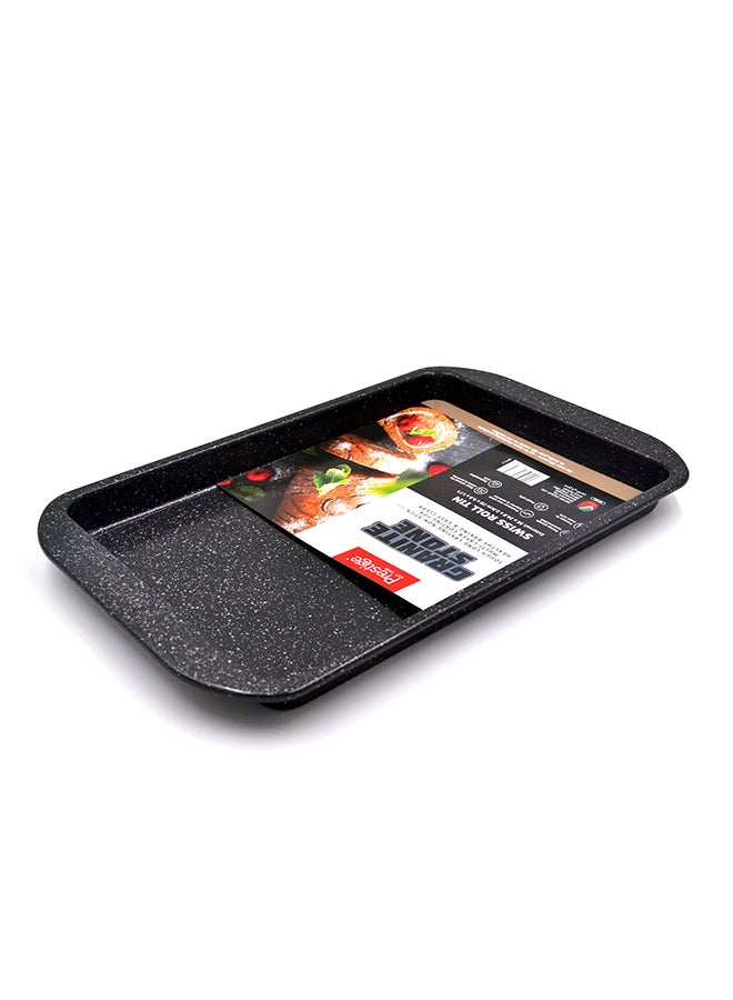 Prestige Prestige Rectangular Baking Tray with Nonstick Granite Stone Coating | Carbon Steel Baking Pan | Premium Swiss Roll Tin - PR48772  - Image 2