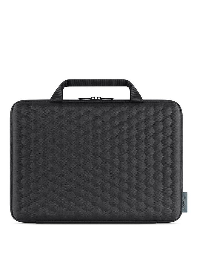 belkin حقيبة كمبيوتر محمول Air Protect مقاس 14 بوصة، حافظة كمبيوتر محمول دائمة لأجهزة Chromebook، حقيبة كمبيوتر محمول مقاس 14 بوصة، غطاء كمبيوتر محمول مقاس 14 بوصة، غطاء Chromebook، حقيبة كمبيوتر محمول سوداء - Image 1