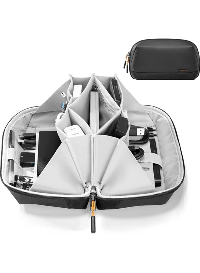 erorex Electronics Organizer Travel Case - Waterproof Tech Pouch  - Image 1