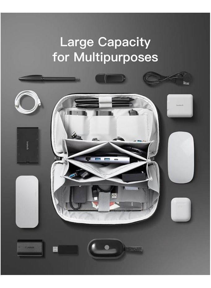 erorex Electronics Organizer Travel Case - Waterproof Tech Pouch  - Image 3