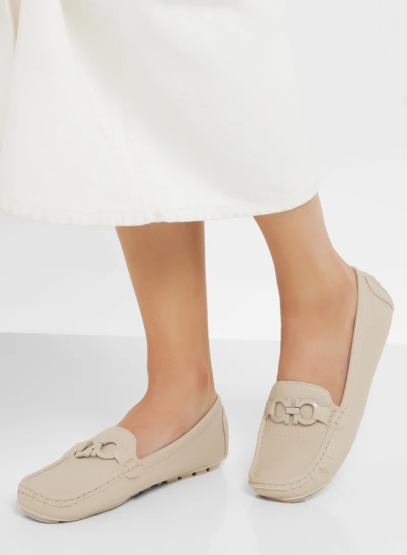 THE BROWN Ladies Driver Loafer