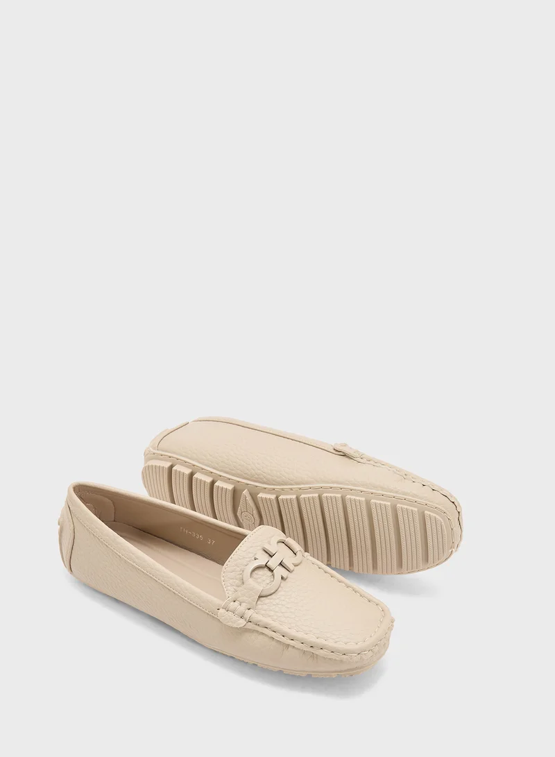 THE BROWN Ladies Driver Loafer