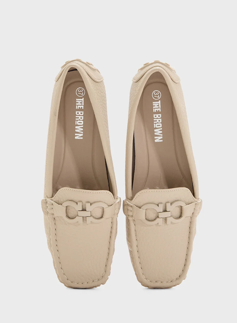 THE BROWN Ladies Driver Loafer