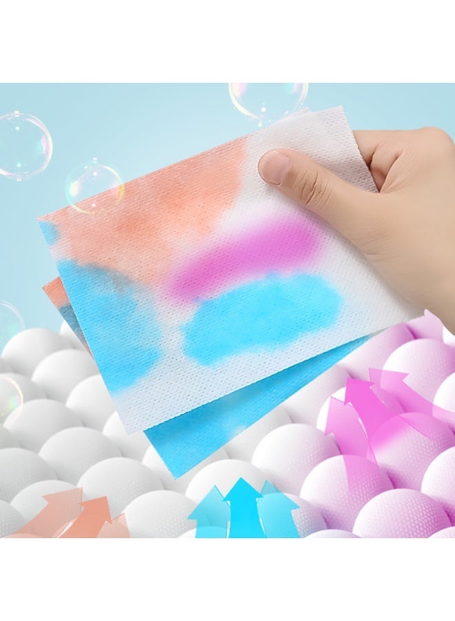 general 50 Pcs Color Absorber Laundry Sheets, Clothes Washing Detergent Sheets Color Dye Guard Strips Prevent Runs or Bleeds Laundry Soap Strips for Home, Apartment, Travel - Image 3