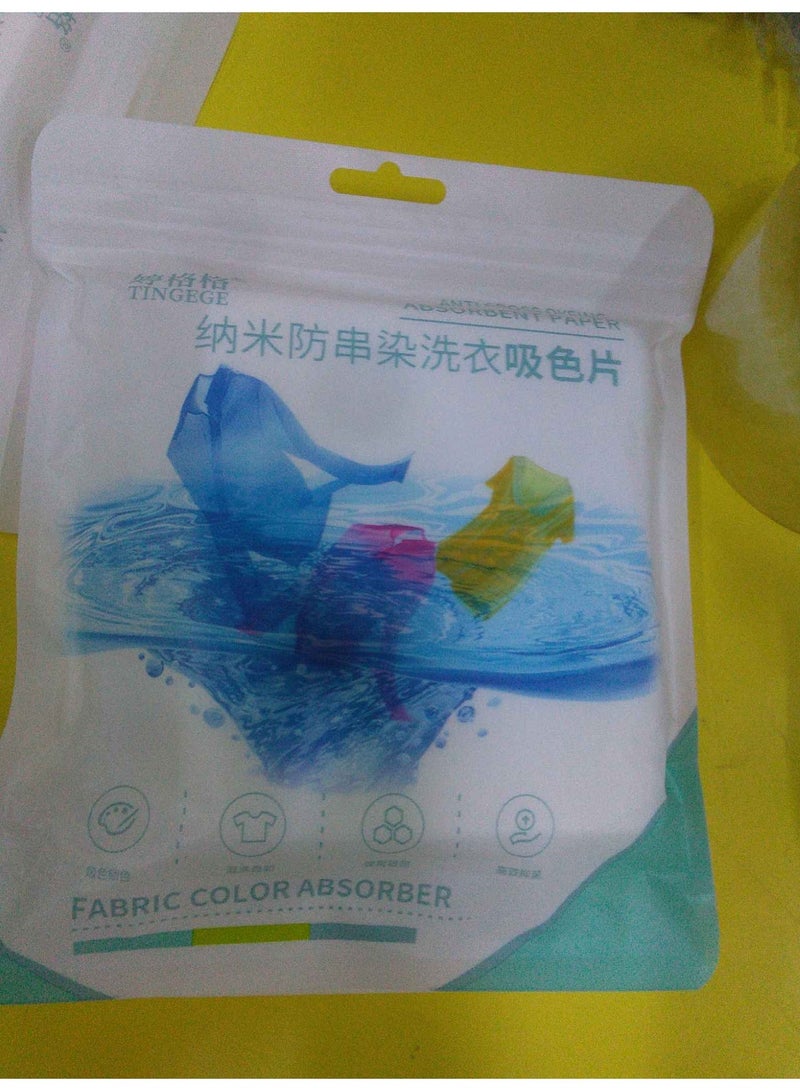 general 50 Pcs Color Absorber Laundry Sheets, Clothes Washing Detergent Sheets Color Dye Guard Strips Prevent Runs or Bleeds Laundry Soap Strips for Home, Apartment, Travel - Image 1