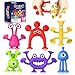 Richtim Suction Toy Toddler Bath Toys No Hole Bath Toy for Boys Girls 18PCS Sensory Fidget Toys for Kids Baby Window Building Toy Gooide Bag Stuffers Travel Gifts Easter Basket Stuffers Egg Fillers - Image 2