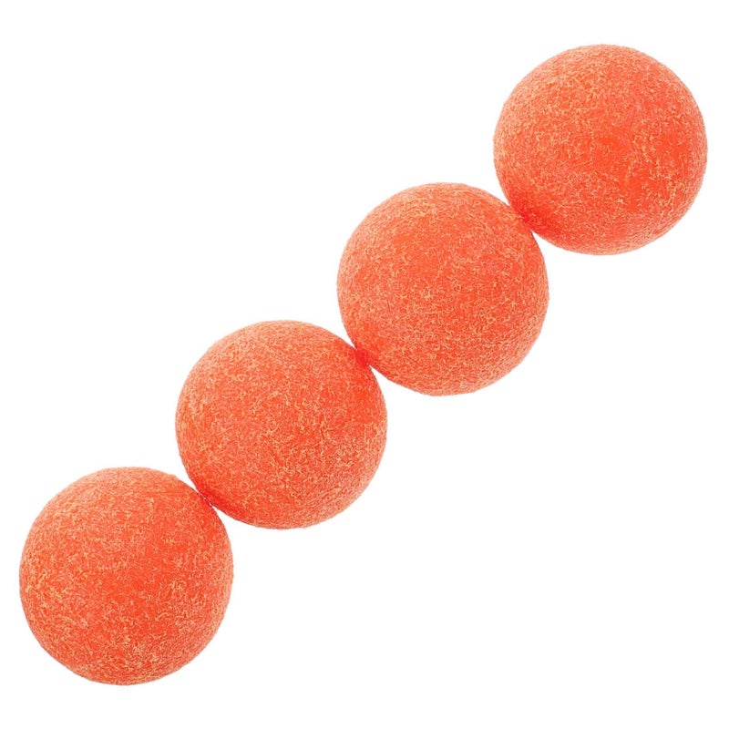 Orange Frosted Foosball Table Balls Durable Replacement for Soccer Games - Image 2